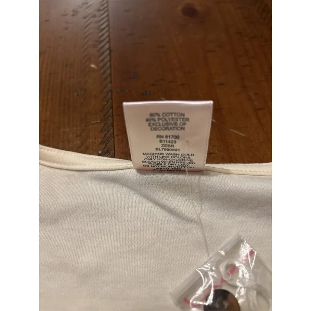 New Blair Button Down Henley 3XL Zebra Shirt New - Picture 9 of 9